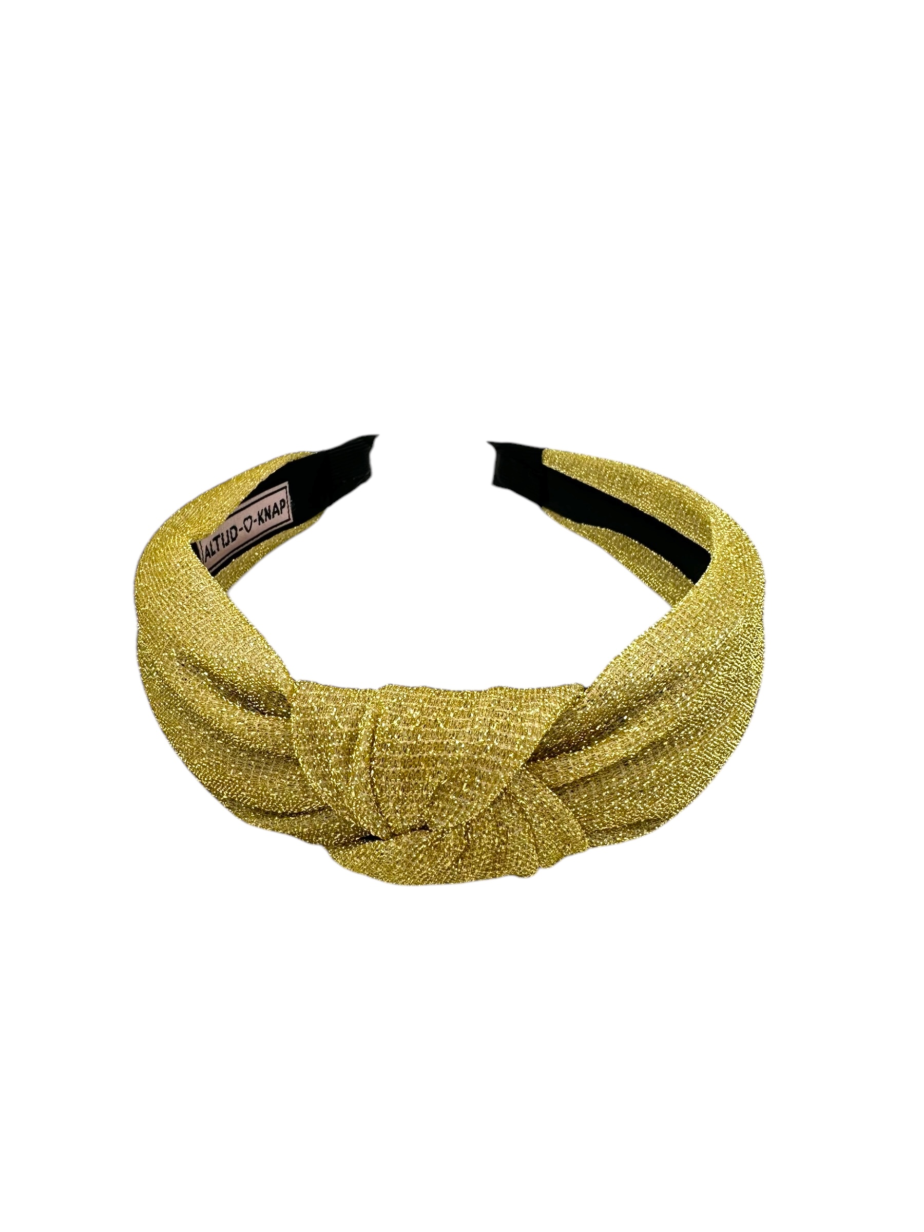 Dames Haarband Glitter Goud