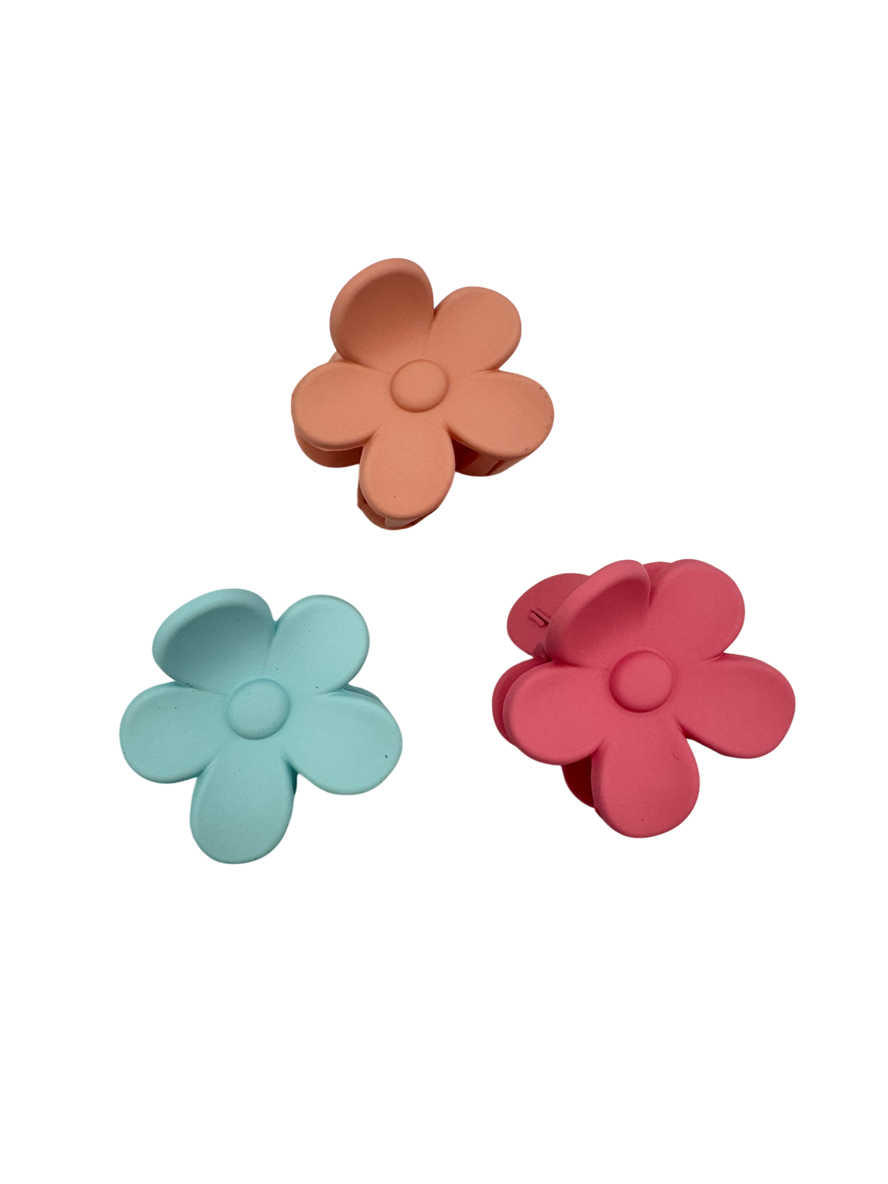 Haarclipjes Dames Kind Bloem Roze Blauw