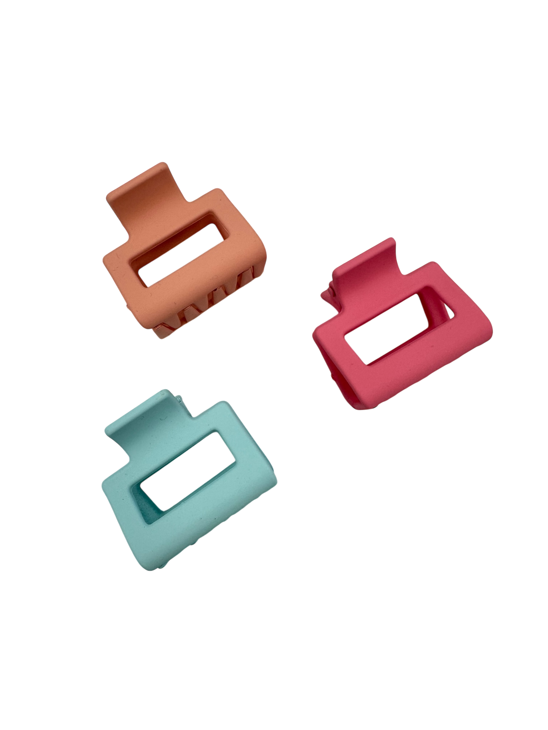 Haarclipjes Dames Kind Square Roze Blauw