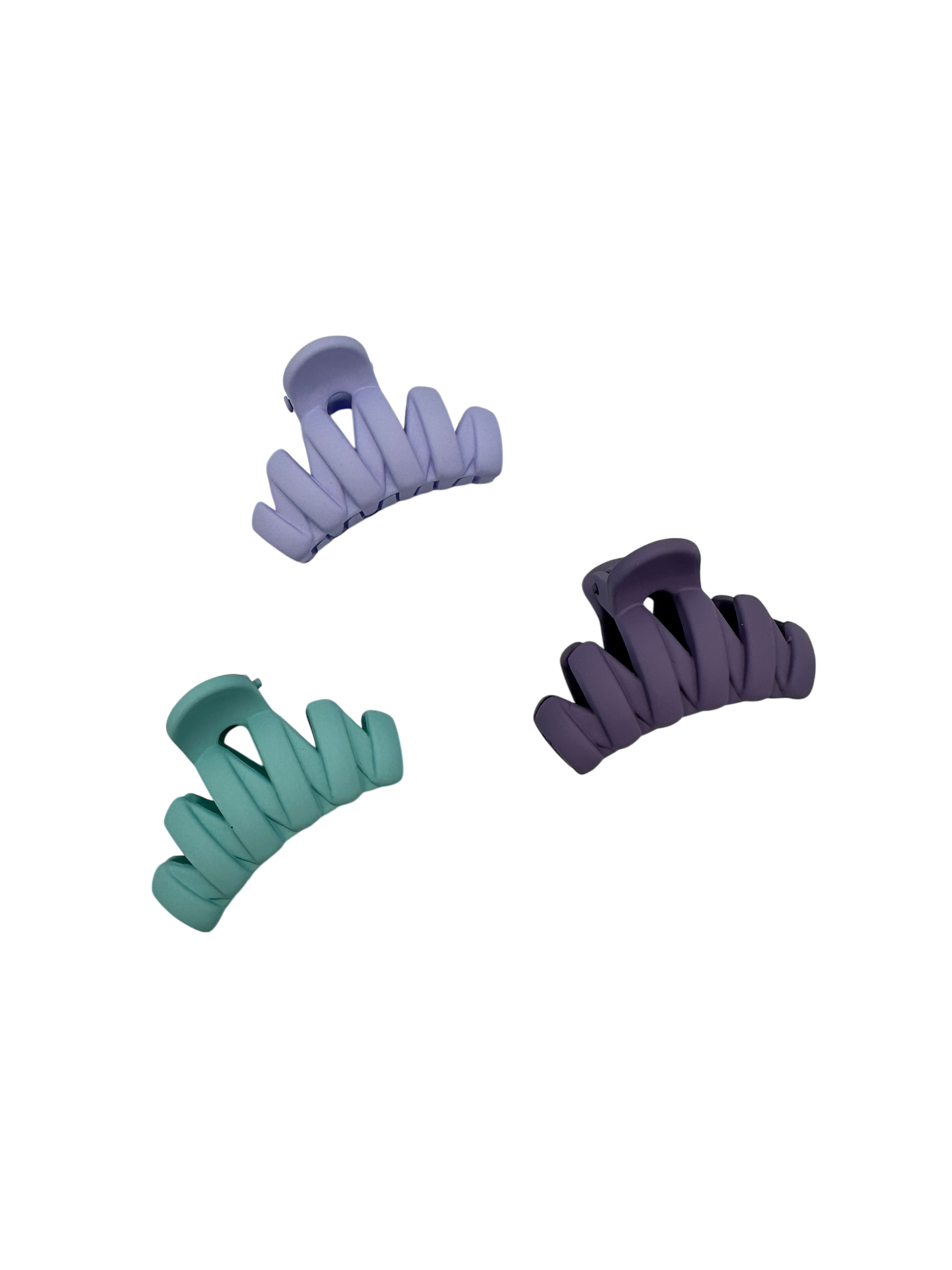 Haarclipjes Dames Kind Vlecht Paars Blauw