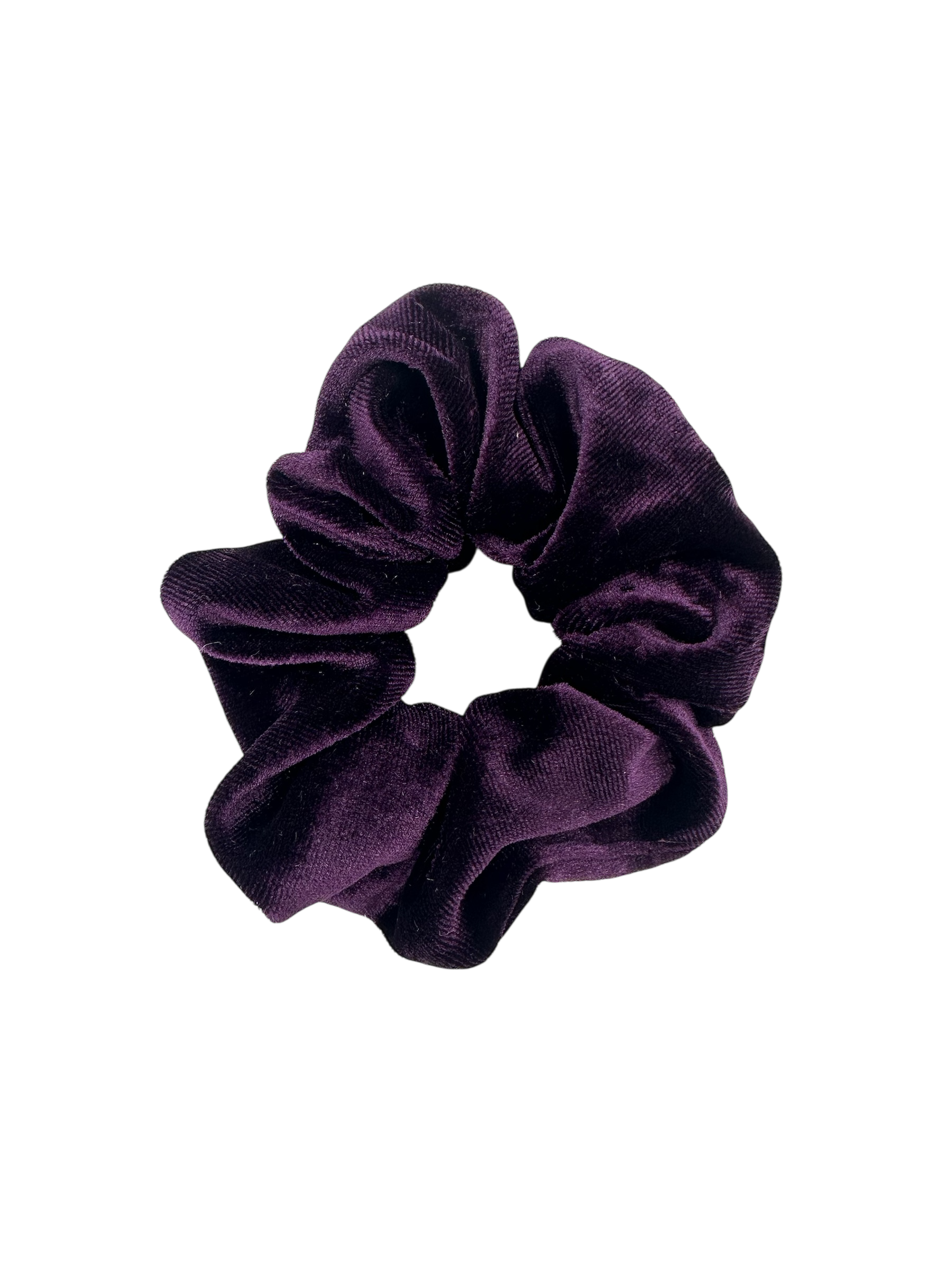 Dames Scrunchie Velvet Paars