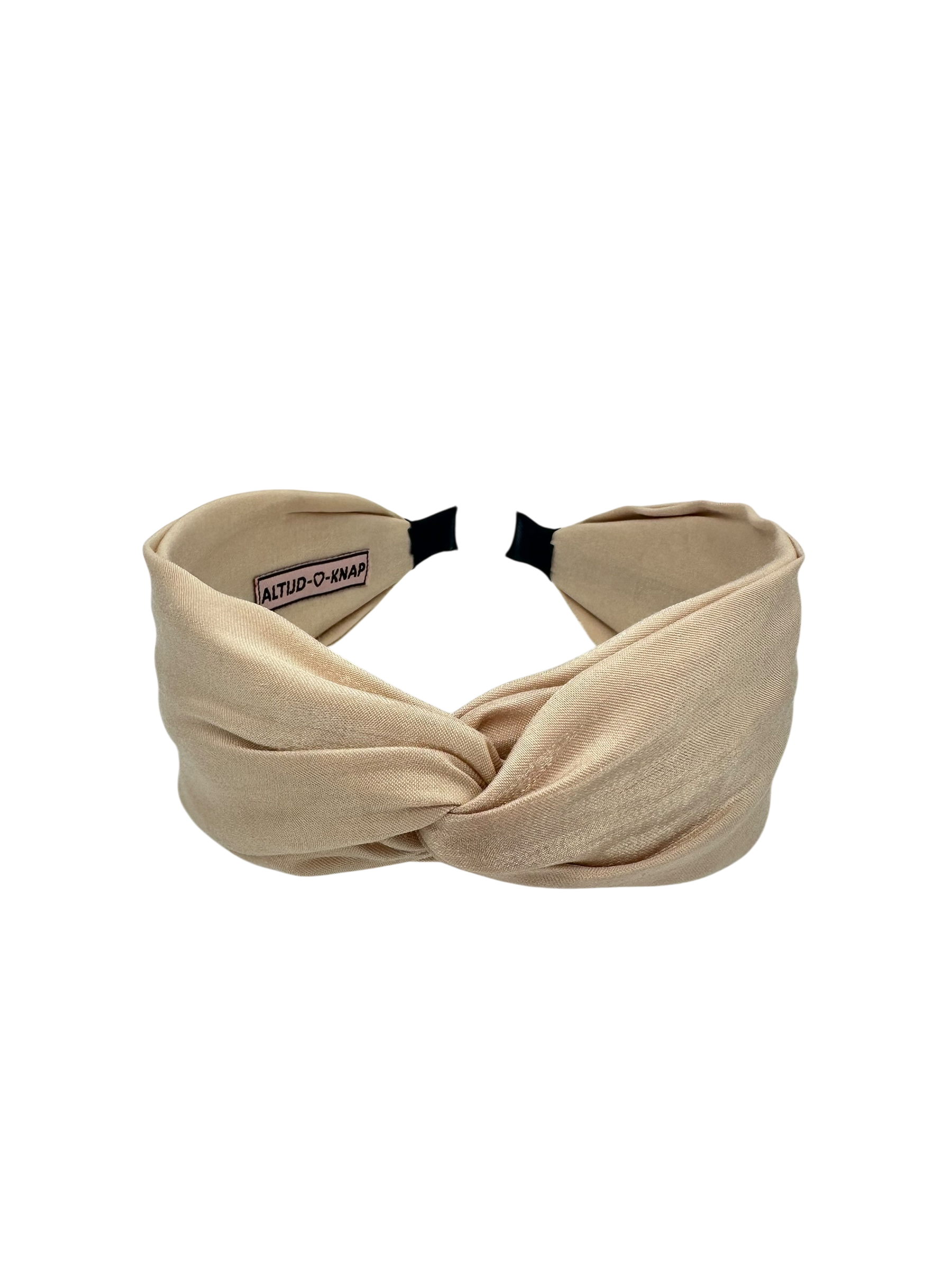 Dames Haarband Blush Beige roze haarband