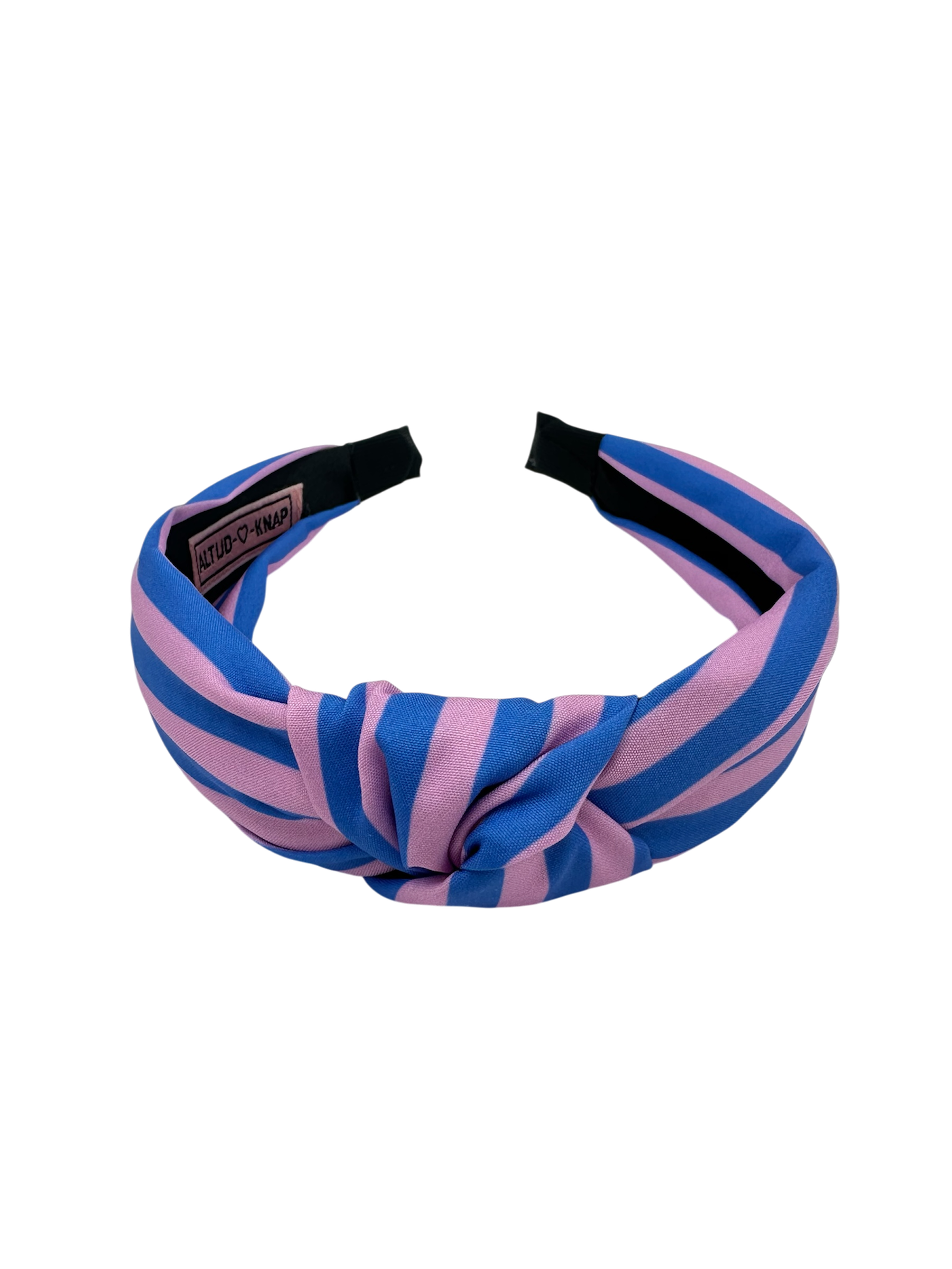 Kinderhaarband Sunny Stripes Blauw Roze Gestreepte haarband